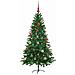 Albero di Natale con 150 LED con supporto Verde 150 cm PE - Foto miniatura 6