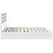 Letto con Contenitore Bianco 180 x 200 cm Legno multistrato - Foto miniatura 9