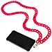 Collo Per Smartphone Con Attacco Universale Modello Fashion 1,20 M, Rosso - Foto miniatura 5