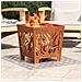 Dischi Quadrati 2 pcs Argento 70 x 40 cm Alluminio - Foto miniatura 2