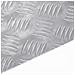 Dischi Quadrati 2 pcs Argento 70 x 40 cm Alluminio - Foto miniatura 6