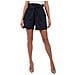Pantaloncini A Vita Alta 3k2p91 Donna - Foto miniatura 1