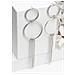 Orecchini a Frangia Circolari Eleganti in Argento - Foto miniatura 2