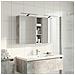 Set di Armadi da Bagno con lo scaffale 3 pcs 120 x 14,5 x 70 cm - Foto miniatura 4