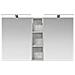 Set di Armadi da Bagno con lo scaffale 3 pcs 120 x 14,5 x 70 cm - Foto miniatura 6