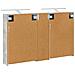 Set di Armadi da Bagno con lo scaffale 3 pcs 120 x 14,5 x 70 cm - Foto miniatura 9