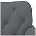 Loveseat con bottoni imbottiti Grigio 120 x 65 x 77 cm - Foto miniatura 7