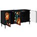 Mobile TV LOCHEM 102 x 33 x 51 cm Rovere Nero - Foto miniatura 3