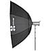 Softbox Octa 180cm Ottagonale Con Anello Attacco Bowens - Foto miniatura 2