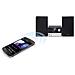 Home Audio Micro System Hi-Fi CMS 3000 BT Lettore CD Supporto MP3 / WMA Potenza Totale 30 W USB Nero / Argento - Foto miniatura 2