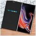 Custodia Samsung Galaxy Note 9 Portafoglio Flip Cover Sottilissima Nero - Foto miniatura 3