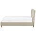 Letto In Tessuto Beige 180 X 200 Cm Sennez - Foto miniatura 15