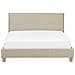 Letto In Tessuto Beige 180 X 200 Cm Sennez - Foto miniatura 19