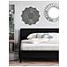 Letto Sfoderabile Nero Con Illuminazione Led 160 X 200 Cm Fitou - Foto miniatura 13