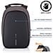 Bobby Hero Xl 17"" Zaino Antifurto Usb Nero (borsa Unisex)  - Foto miniatura 3