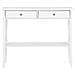 Tavolino Consolle Bianco Con 2 Cassetti Avenue - Foto miniatura 11