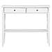 Tavolino Consolle Bianco Con 2 Cassetti Avenue - Foto miniatura 6