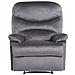 Poltrona In Velluto Grigio Regolabile Manualmente Eslov - Foto miniatura 2