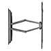 Staffa Montaggio Per Tv A Muro Con Supporto Multidirezionale 37""-70"" Ew1526 - Foto miniatura 4
