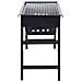 Griglia Barbecue Da Campeggio Portatile In Acciaio 60x22,5x33cm - Foto miniatura 3