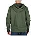 Felpa Da Uomo Con Cappuccio Core Zip Up Verde Taglia Xl Codice 34259-0006 - Foto miniatura 2