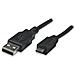 Cavo USB 2.0 A maschio / Micro B maschio 0,5 m - Nero - Foto miniatura 2