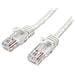 Cavo di Rete da 10m Bianco Cat5e Ethernet RJ45 Antigroviglio - Cavo Patch Snagless - Foto miniatura 1