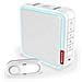 Kit Campanello con Batteria con Amplificatore di Campo, Melodie Personalizzabili + Pulsante - Bianco - Foto miniatura 1