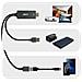 Adattatore Hdmi + 1x Connettore Usb Maschio E 1x Porta Usb Femmina - Foto miniatura 6