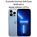 Custodia Tpu Silicone Lite Cover Soft-case Per Apple Iphone 13 Pro Purple - Foto miniatura 2