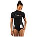 Rash Guard Dive Center Manica Corta Donna Nero Xs - Foto miniatura 1
