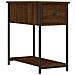 Comodino Rovere Marrone 30x60x60 Cm In Legno Multistrato - Foto miniatura 1
