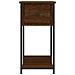 Comodino Rovere Marrone 30x60x60 Cm In Legno Multistrato - Foto miniatura 8