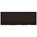Piano Tavolo Marrone 140x50x (2-6) cm Rovere Massello Trattato - Foto miniatura 7