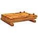 Banco Da Lavoro Con Morsa 52x44x9,5 Cm Legno Massello Di Acacia - Foto miniatura 2