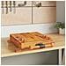 Banco Da Lavoro Con Morsa 52x44x9,5 Cm Legno Massello Di Acacia - Foto miniatura 1