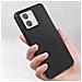 Cover Per Motorola Moto G84 Silicone Flessibile Sottile Classic Case Nera - Foto miniatura 3