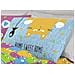 Completo Lenzuola Letto Pensieri Delicati 100% Cotone Dis. Happy Cat Multicolor Singolo Multicolor - Foto miniatura 4