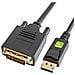 Cavo Monitor DisplayPort 1.2 a DVI 1m (ICOC DSP-C12-010) - Foto miniatura 1