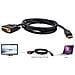 Cavo Monitor DisplayPort 1.2 a DVI 1m (ICOC DSP-C12-010) - Foto miniatura 4