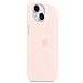 Custodia MagSafe in silicone per iPhone 15 - Rosa confetto - Foto miniatura 6
