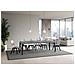 Tavolo Allungabile 90x90/246 Cm Paxon Premium Cemento Telaio Antracite - Foto miniatura 3