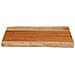 Piano Tavolo 60x40x3,8 Cm Rettangolare Legno Acacia Bordi Vivi - Foto miniatura 3