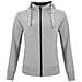 Classic Hoody Full Zip Lady Grigio Melange S - Foto miniatura 1
