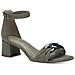 Sage Elegant Open Sandals Sandali Pelle Scarpe Donna Verde Eu 40, 1-28342-20 771 - Foto miniatura 2