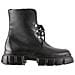 Winter Hike Booties Stivaletti Pelle Scarpe Donna Nero Eu 36, 6-102745 0100 - Foto miniatura 1