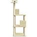 Lusso Casadino -  Albero Per Gatti Con Tiragraffi In Sisal Crema 141 Cm - Foto miniatura 4