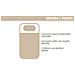 Completo Lenzuola Letto 100% Cotone Made In Italy Disegno Drops Singolo Beige - Foto miniatura 2
