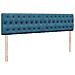 Struttura Letto Pouf con Materassi 180x200 cm Velluto - Foto miniatura 9