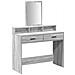 Tavolo da trucco con cassetti Grigio Sonoma 100x41x140 cm - Foto miniatura 1